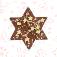 Star Shaped Chocolate Bar