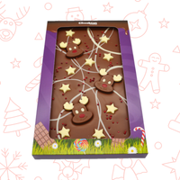 1kg Giant Christmas Chocolate Bar