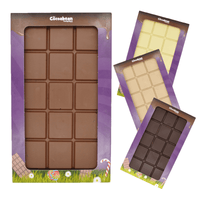 Giant stuffed chocolate bar in different flavours