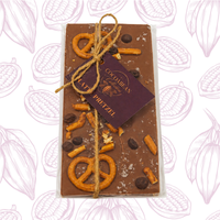Milk Chocolate Latte Pretzel Bar